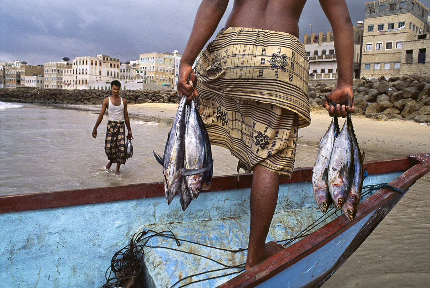 Fishermen, Al Mukalla, Yemen