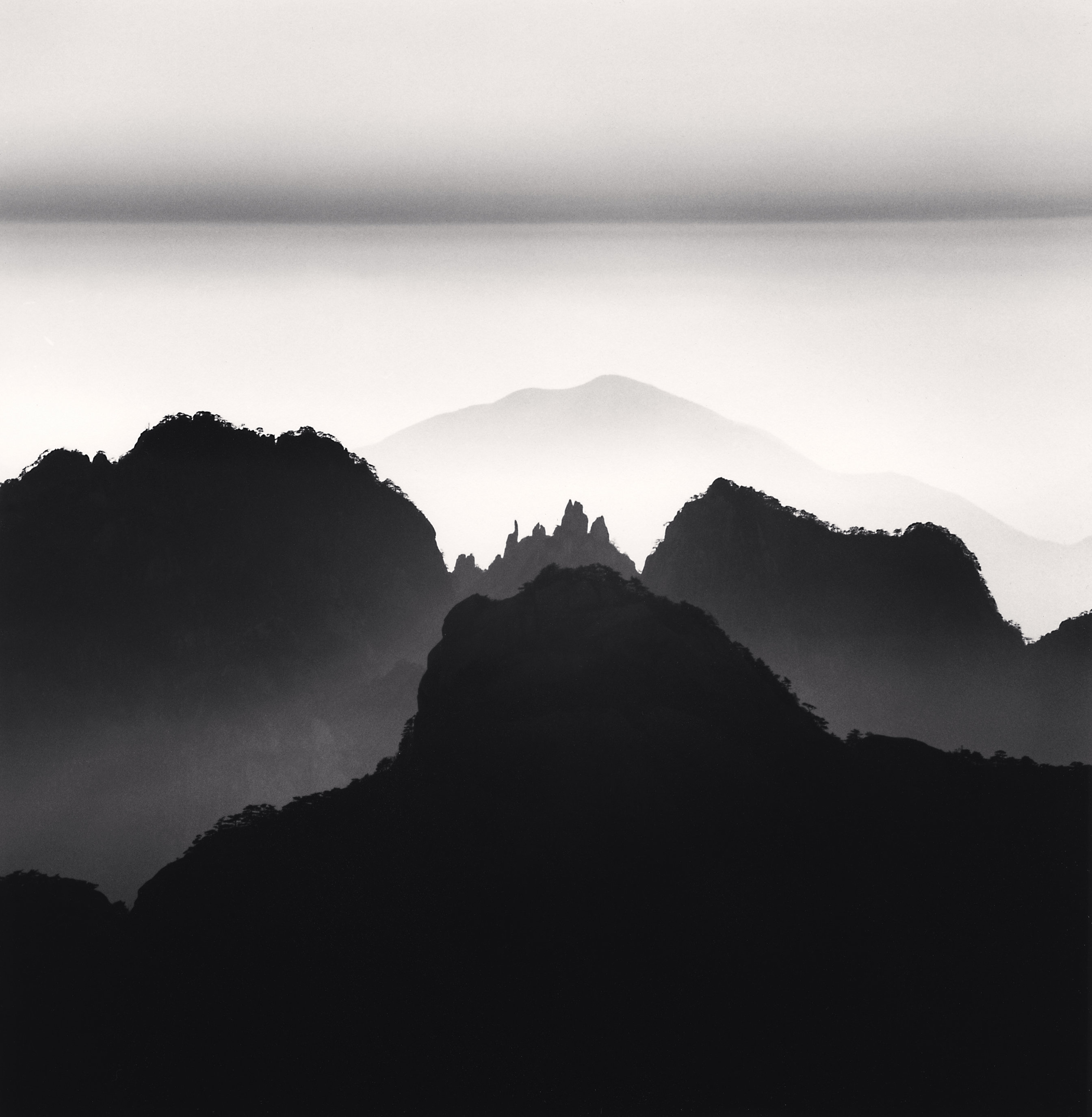 Huangshan Mountains, Study 2, Anhui, China.