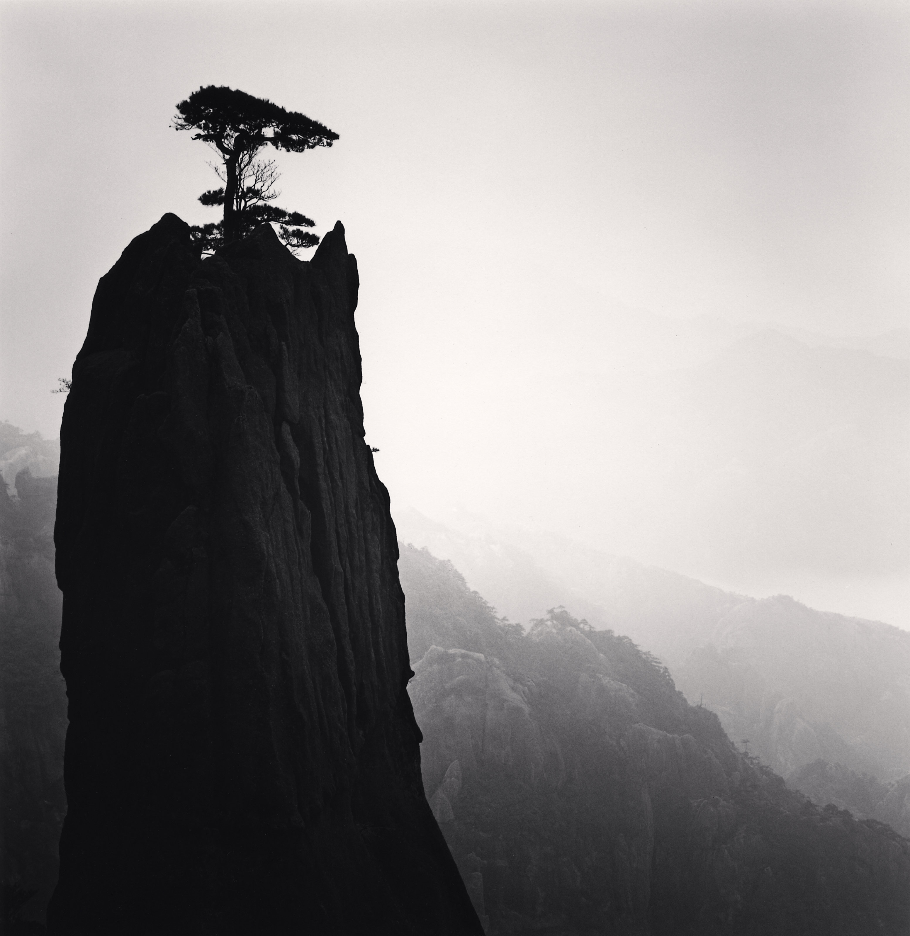 Huangshan Mountains, Study 21, Anhui, China.