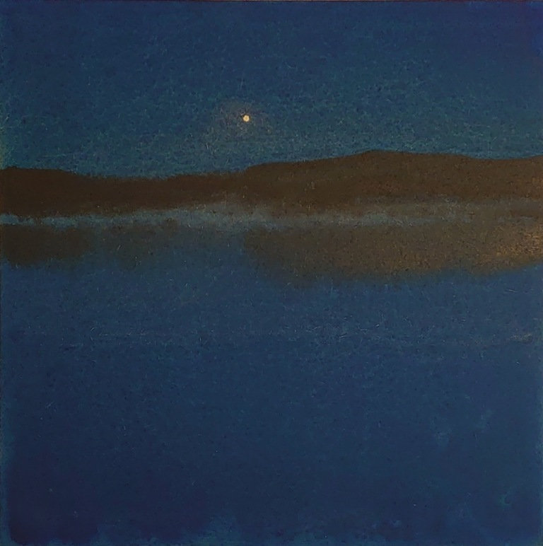 Full Moon over the Lake — Herman Lohe