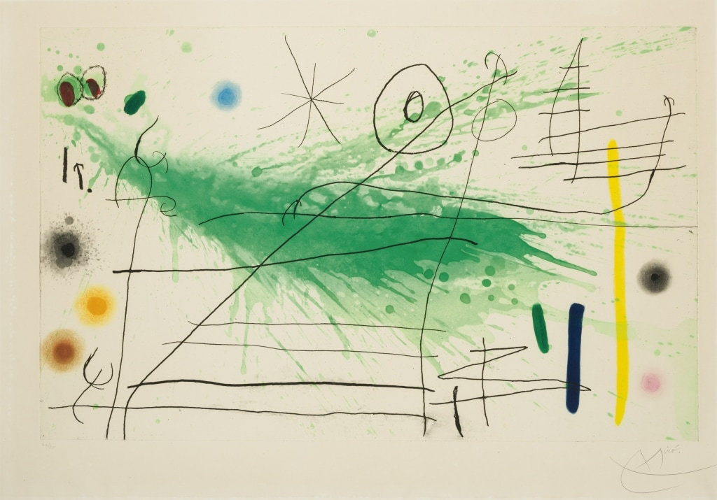 Joan Miró — La Partie de Campagne III, 1967