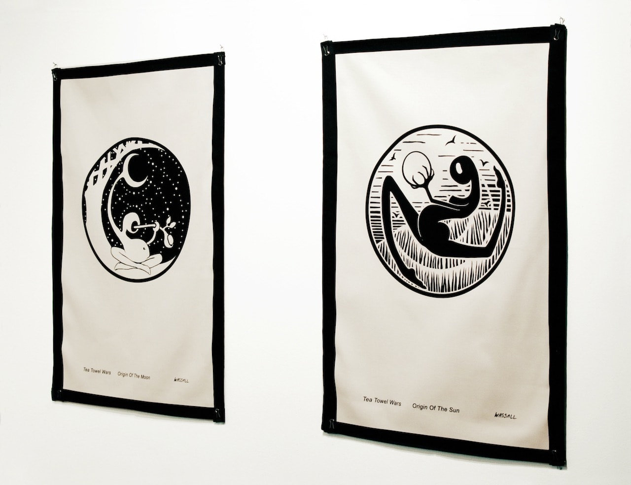 Tea Towel Wars - Origin of the Moon — view 2