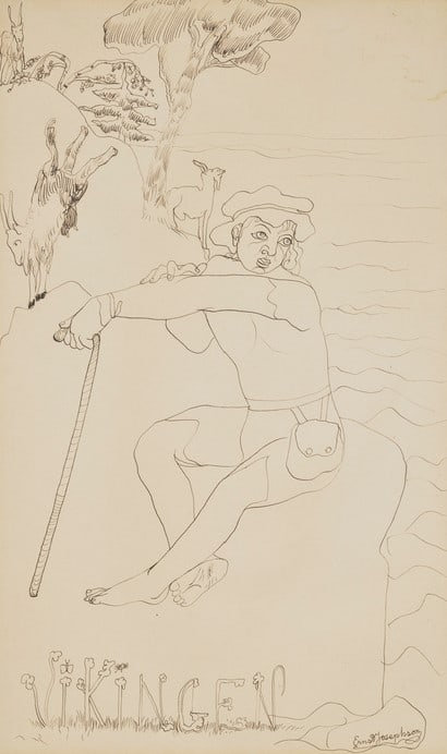 Ernst Josephson — The Viking (Vikingen)