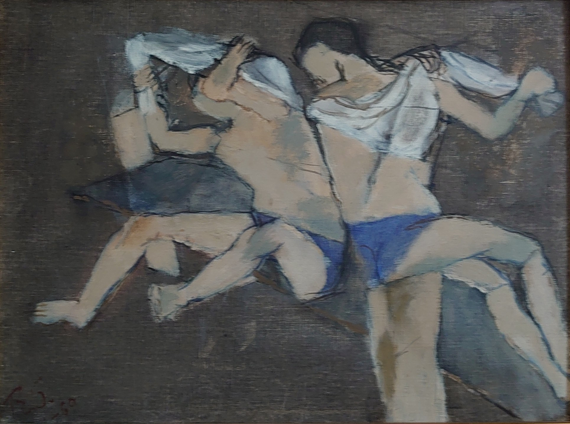 Ragnar Sandberg — Badande (Bathers), 1969