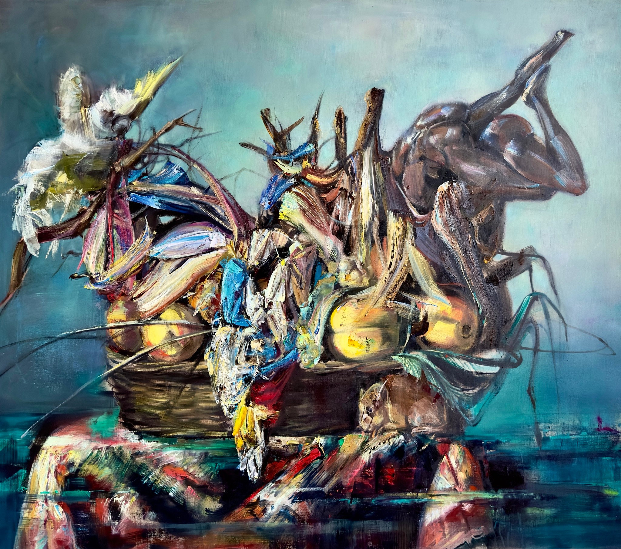 Still life with Cockatoo — Andreana Dobreva
