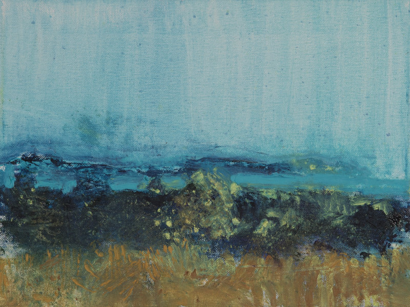 Landscape of Balaton at Midday — Dénes Maróti