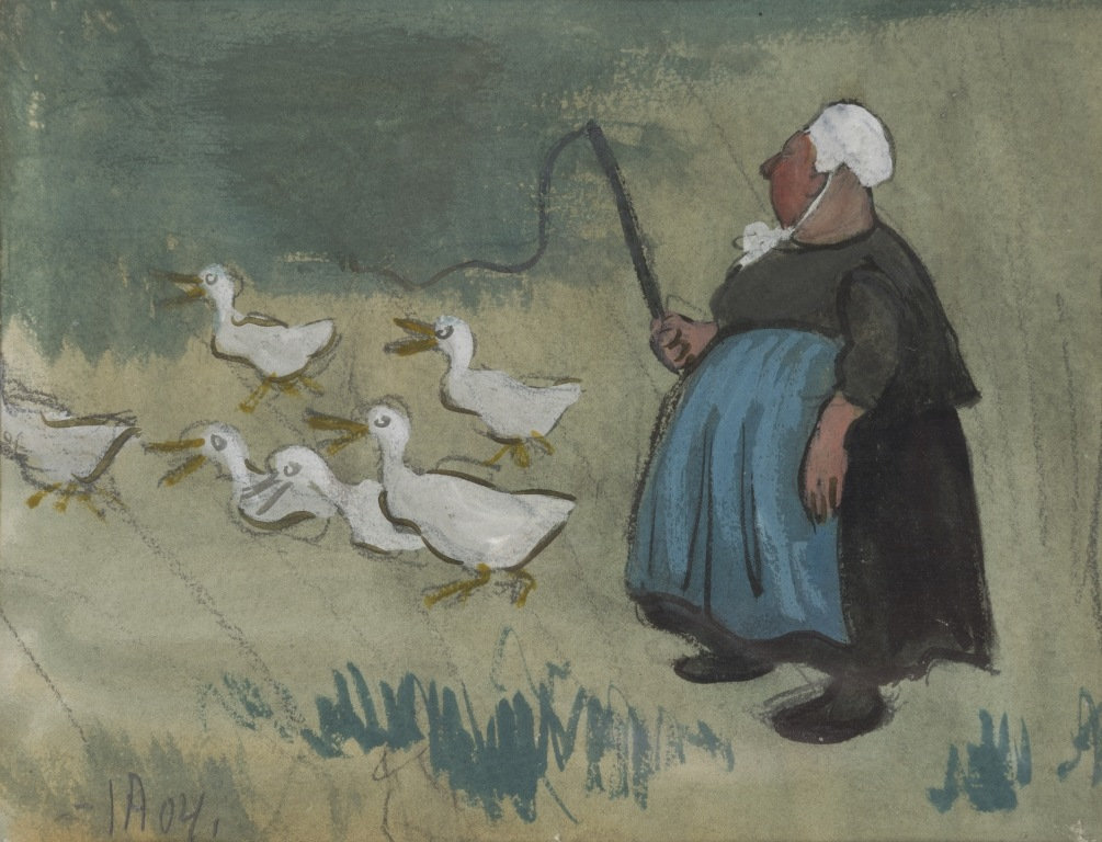 Ivar Arosenius — Madame Hecquard, 1904