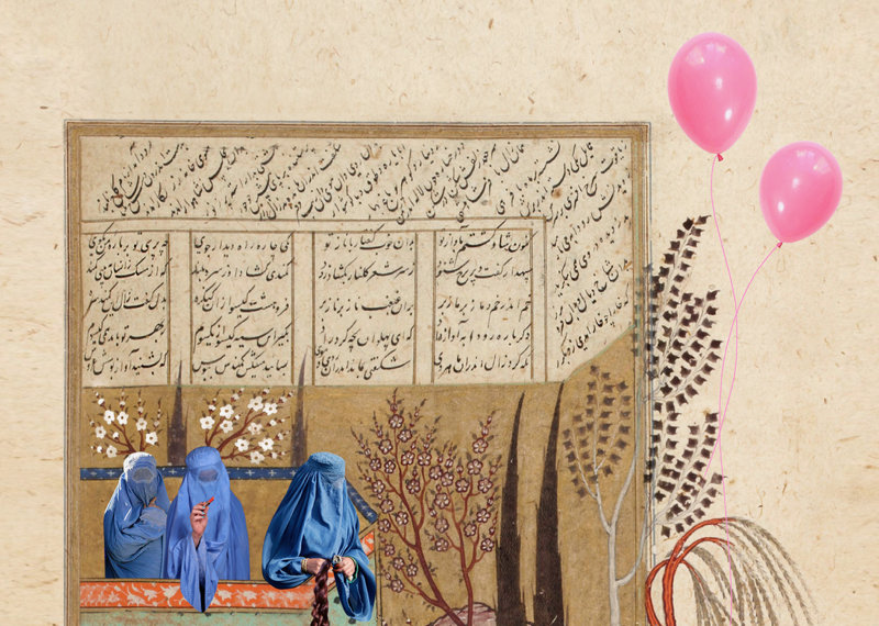 Rudaba Makes a Ladder of Her Tresses for Zal — view 3
