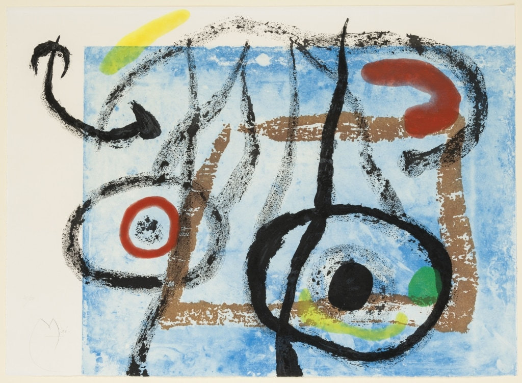 Joan Miró — L'Oiseau de Nuit, 1962