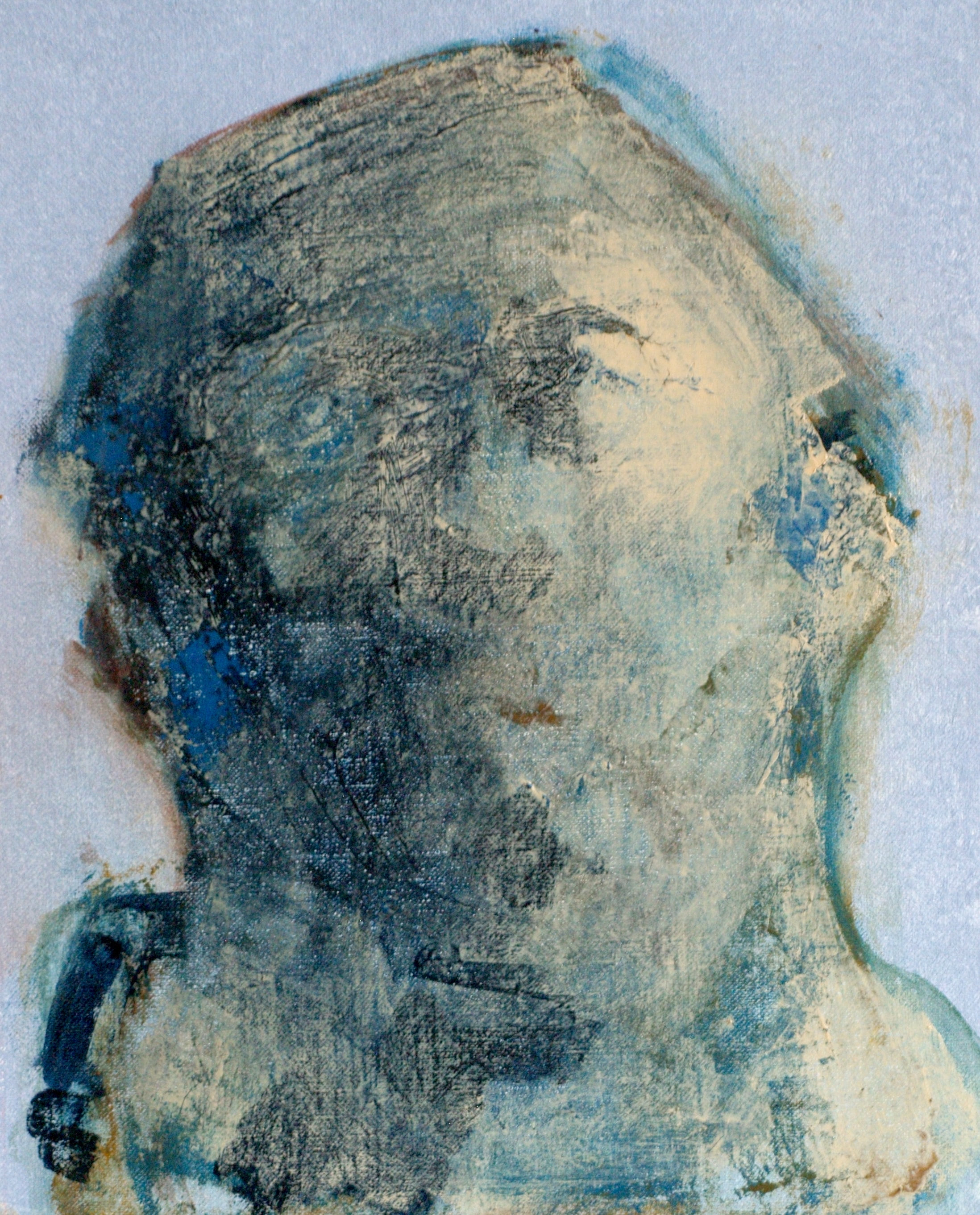 Blue Portrait — Dénes Maróti