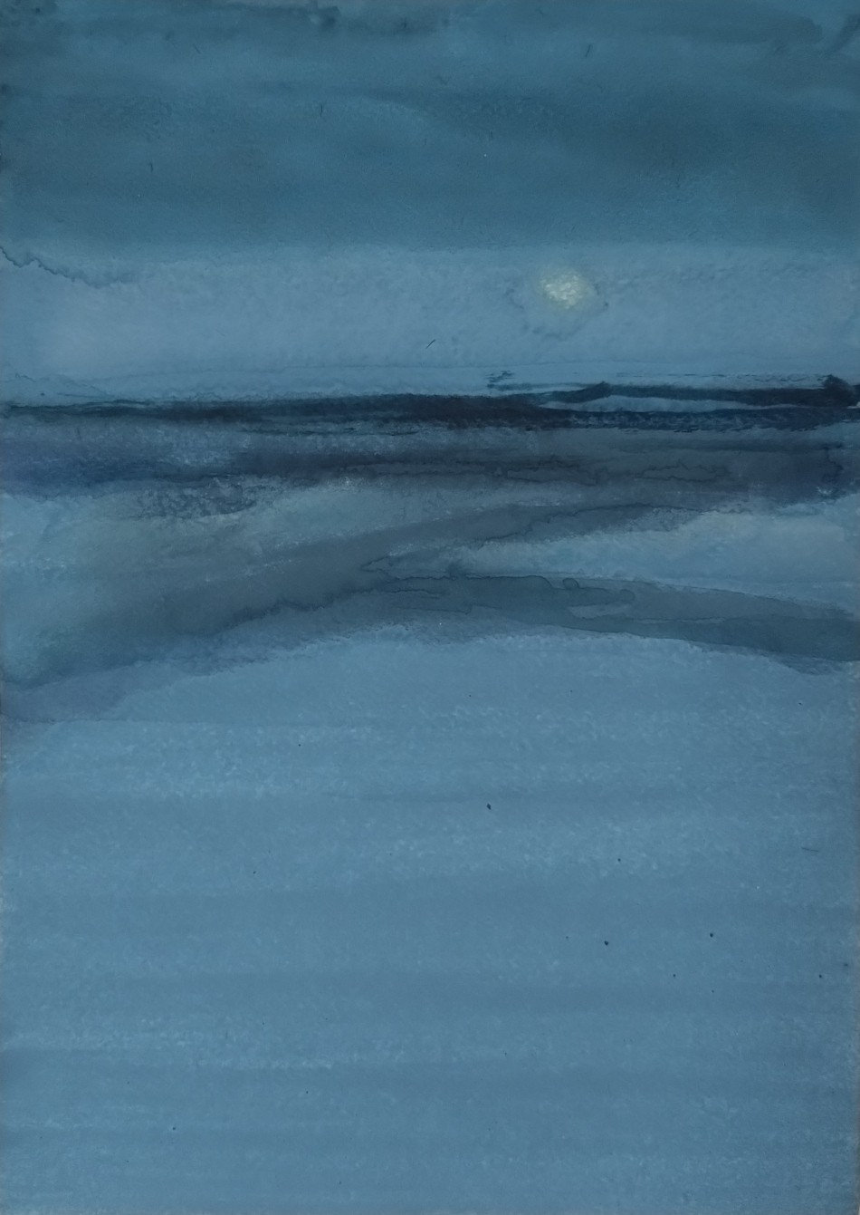 Lake-view, Hindås, Swedish west coast  II (Vy från Västra Nedsjön, Hindås, II) — Herman Lohe