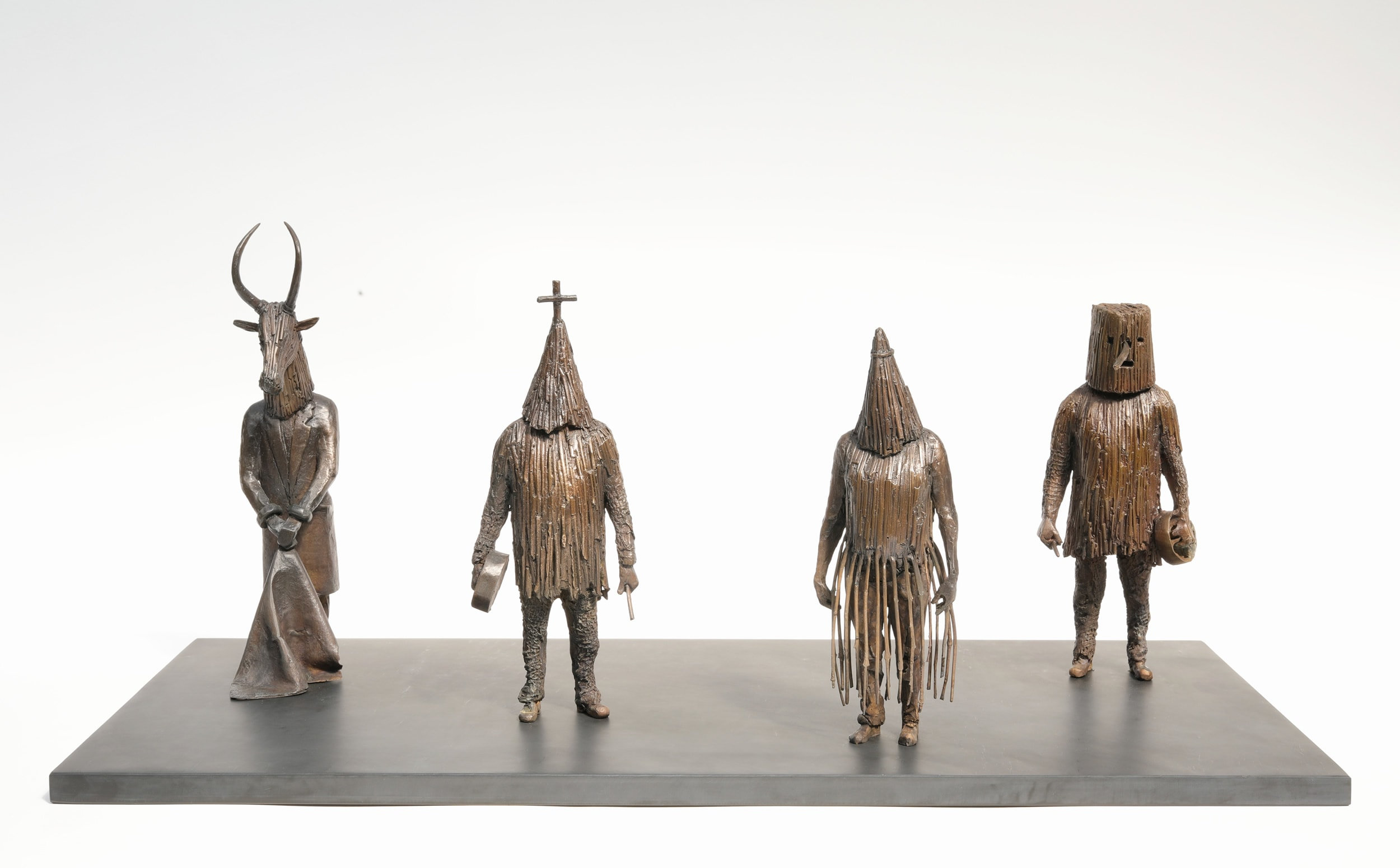 The Mummers' Tongue Figures I, II, III, IV — Tim Shaw, RA