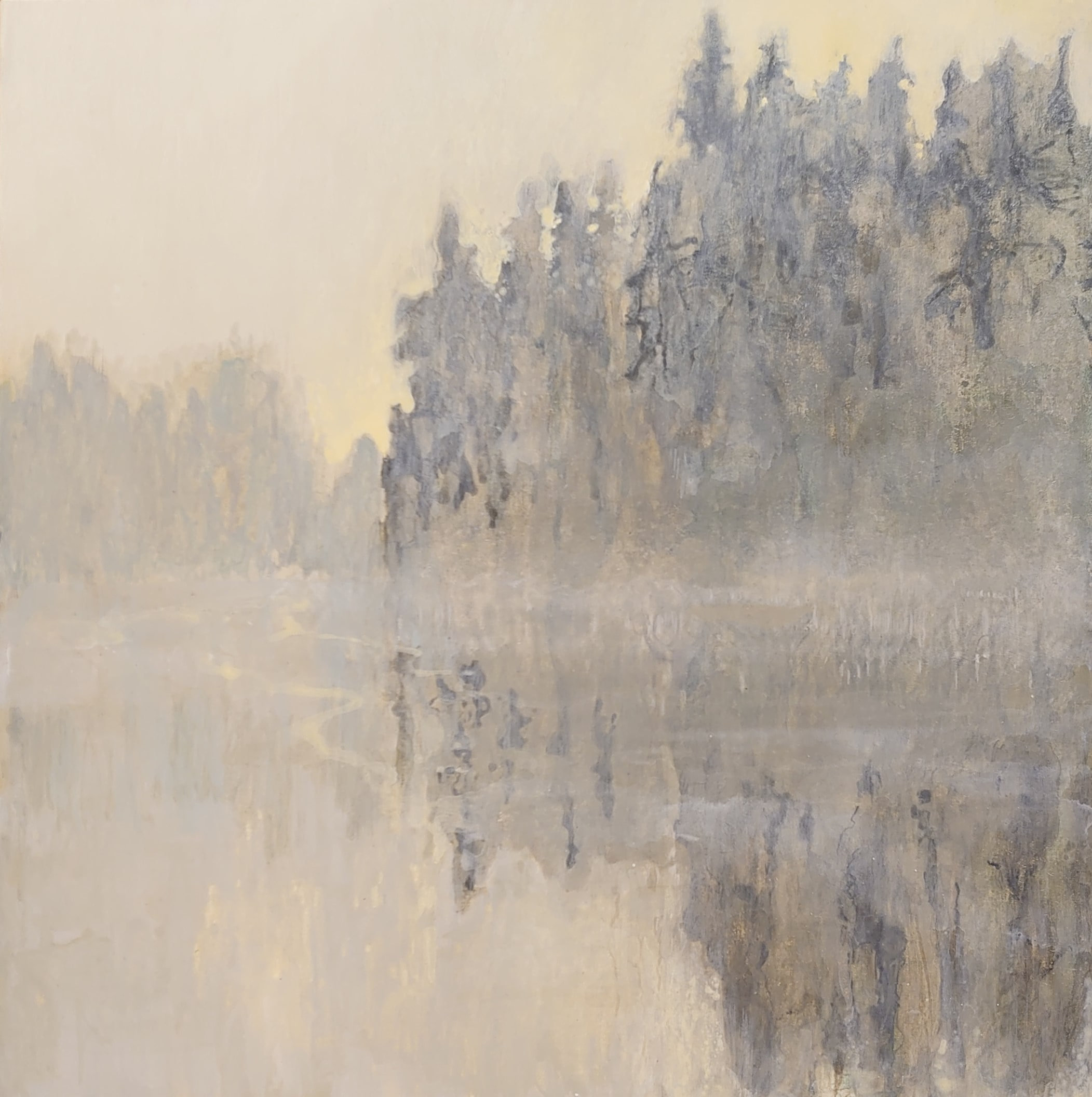 Morning Atmosphere by the Lake (Morgon Stämning vid Sjön) — Herman Lohe