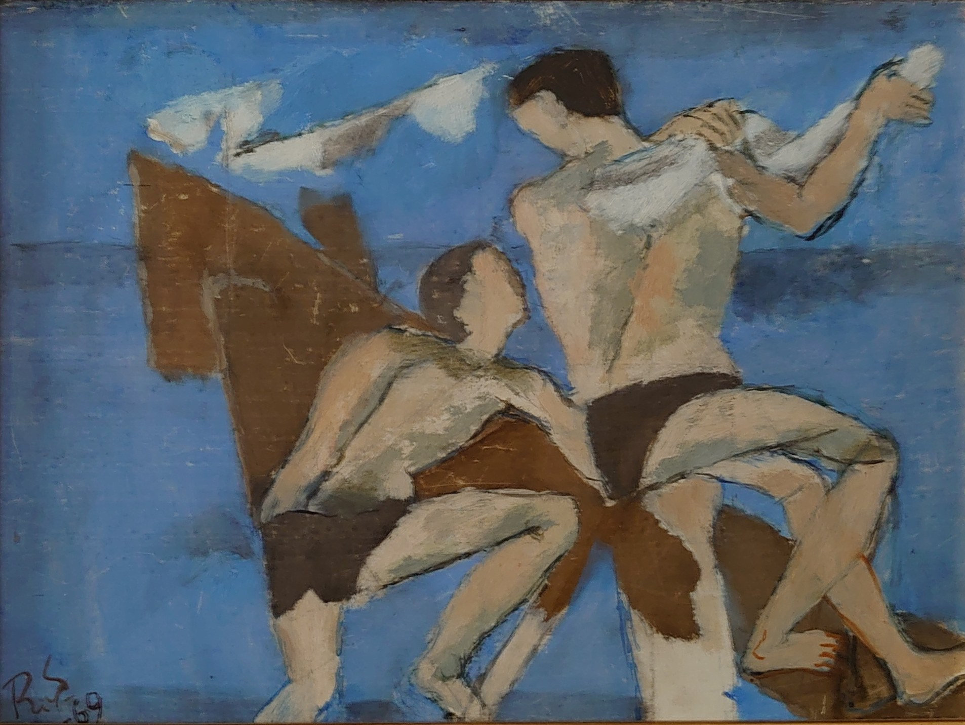 Ragnar Sandberg — Badande (Bathers)