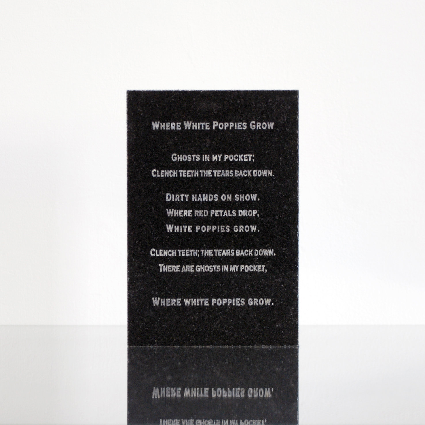 Maquette of the Memorial that will Never be Made — view 2
