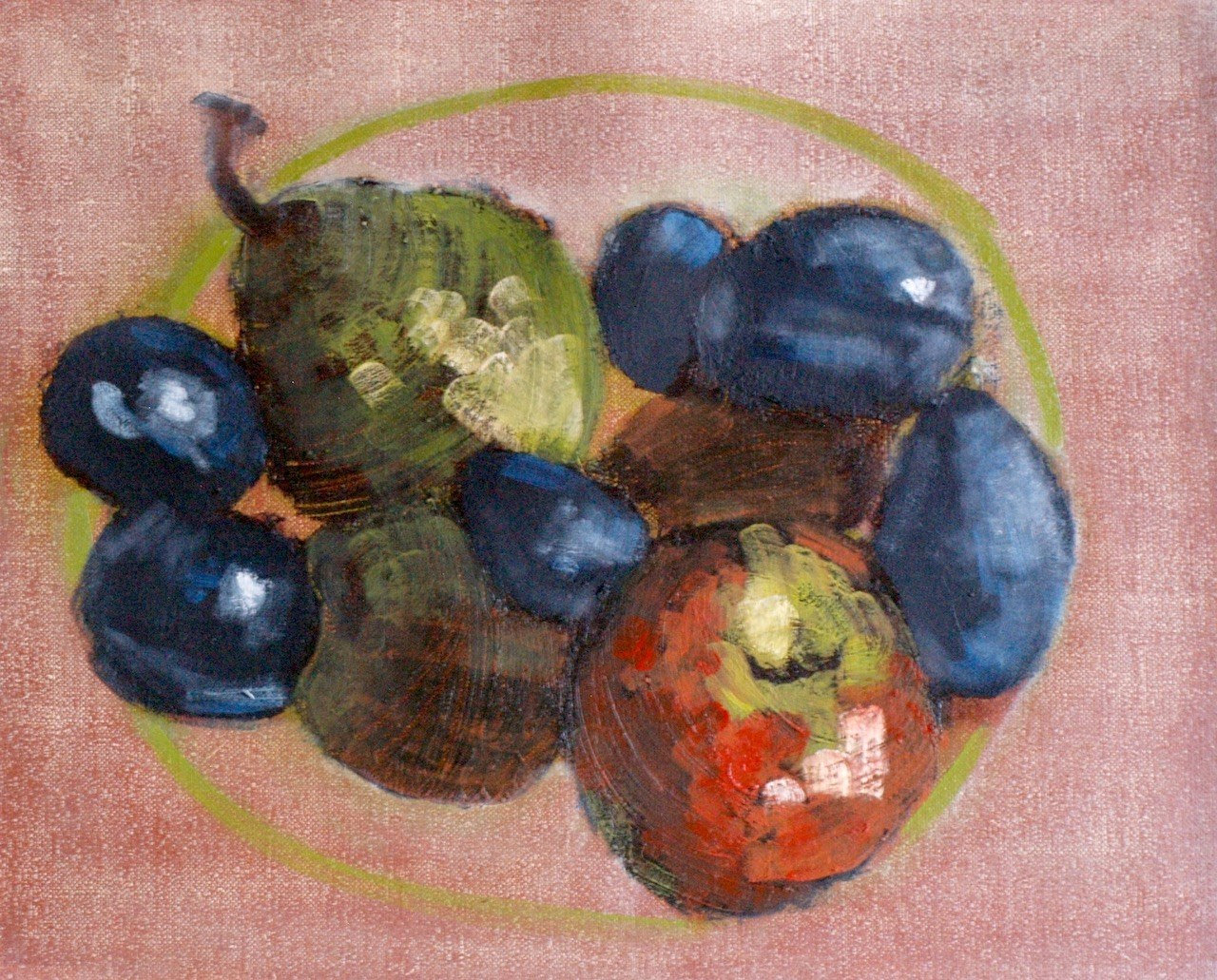 Plumbs with Apples and Pears — Dénes Maróti