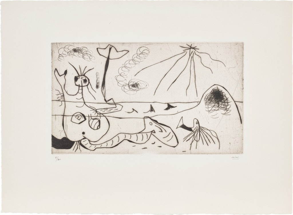 Joan Miró — La Baigneuse, 1938
