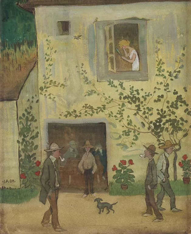 Ivar Arosenius — Awaiting (I väntan), 1904