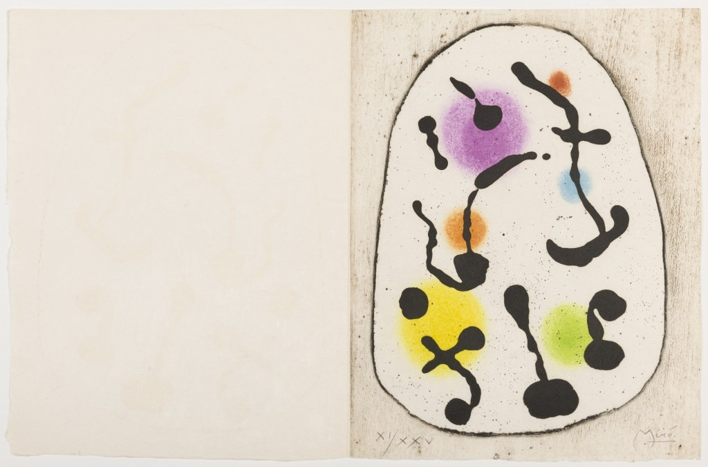 Joan Miró — Miro and  Yvon Taillandier 1959-60, 1961
