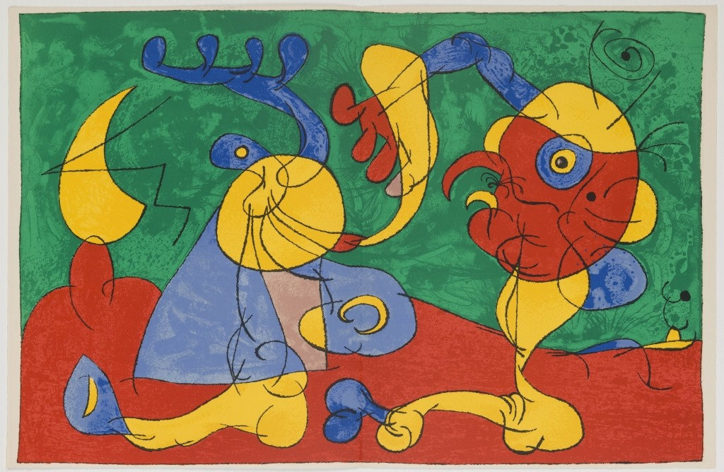 Joan Miró — Ubu roi (King Ubu), 1966